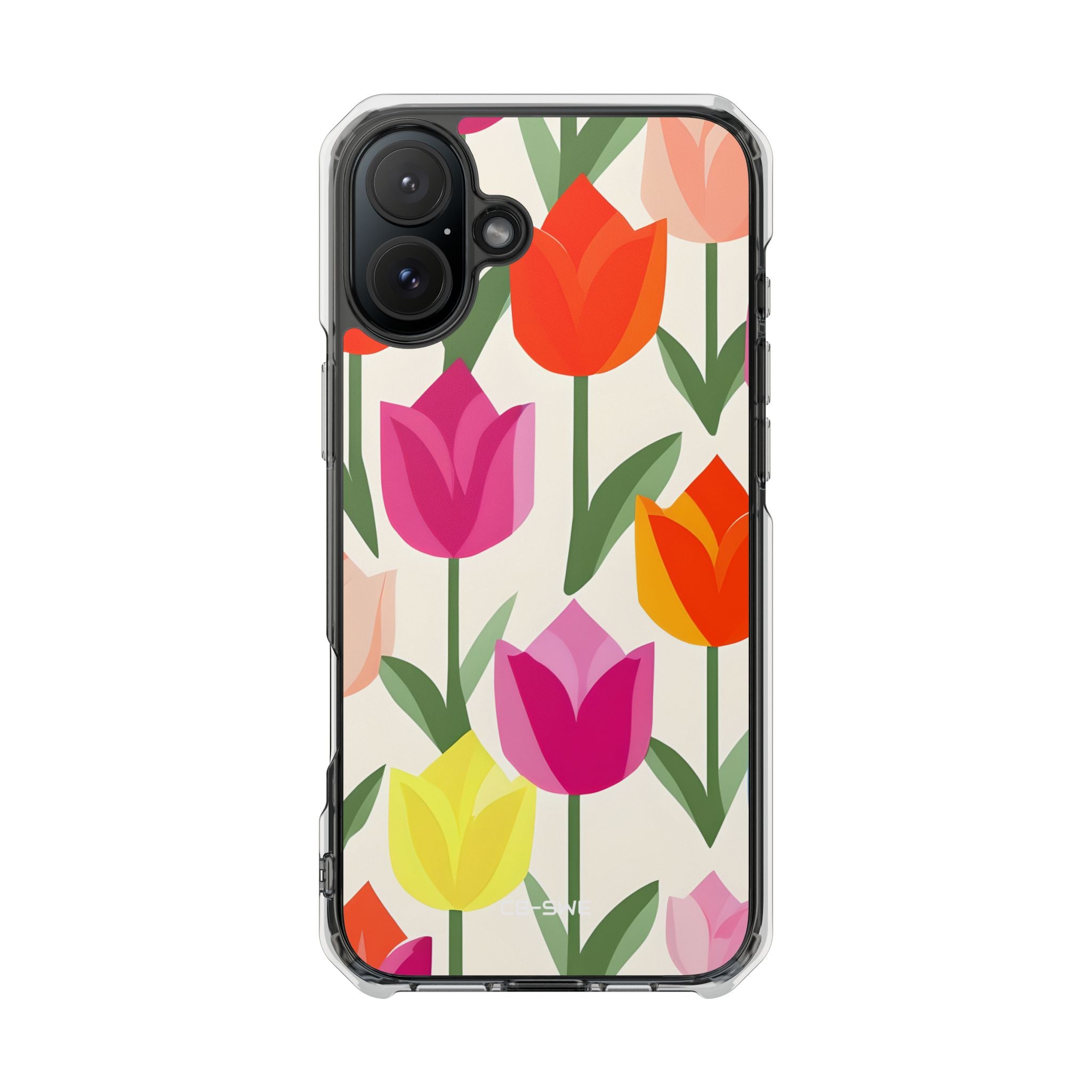 Vibrant Tulip Array iPhone Case - Impact