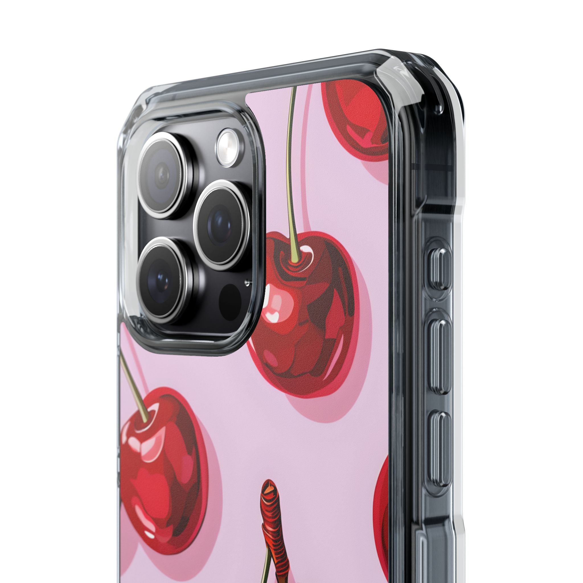 Glossy Cherry Burst iPhone 15 Pro Max Case - Impact
