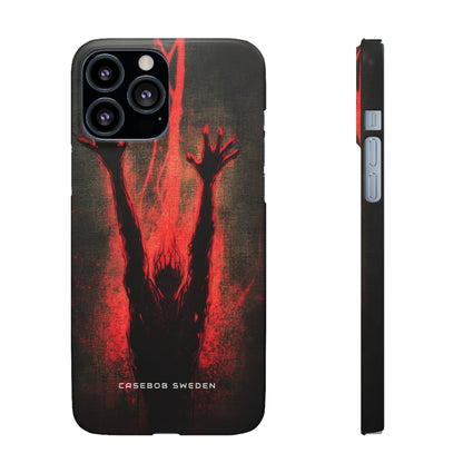 Gothic Crimson Ascension iPhone 13 - Slim Phone Case