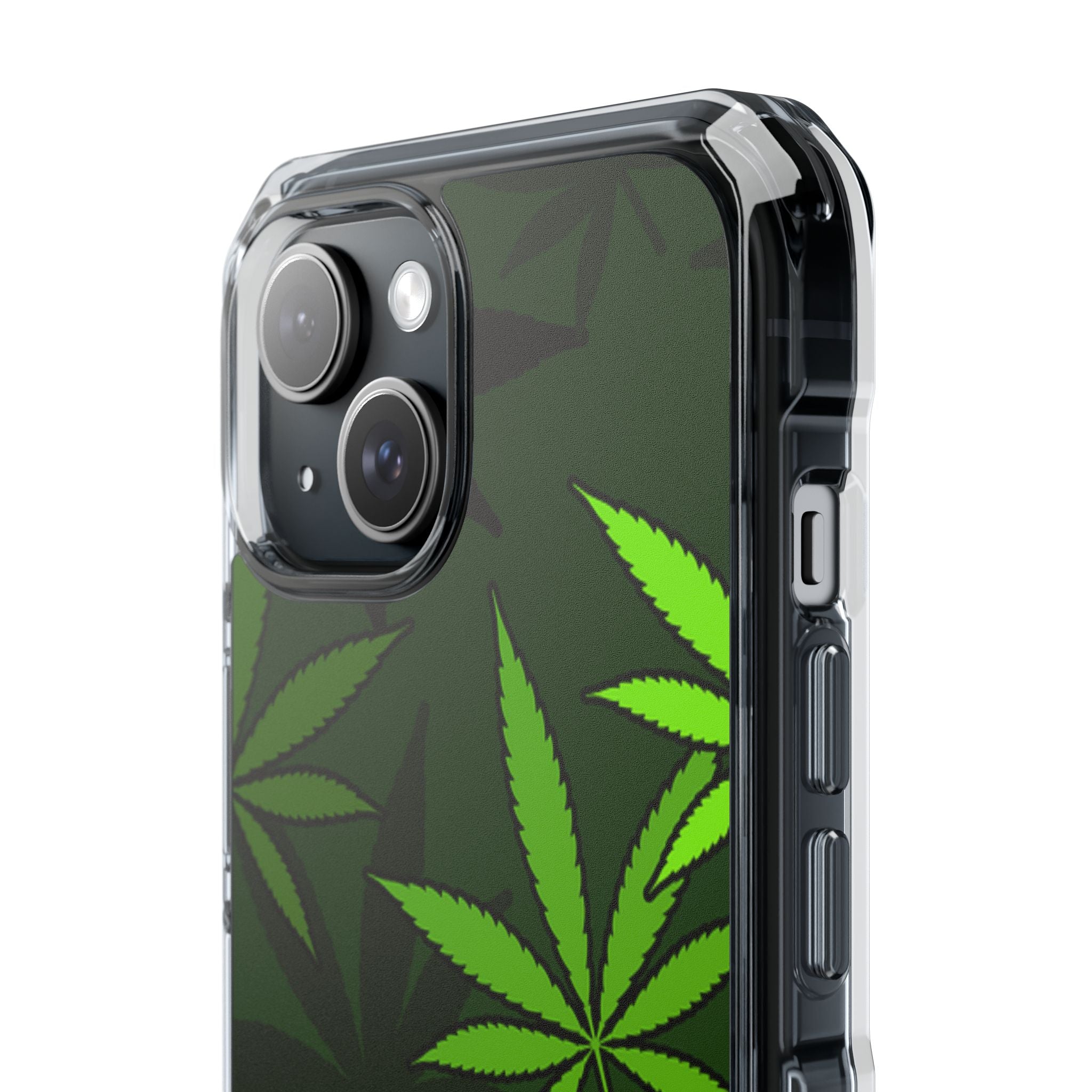 Green Leaf Symmetry iPhone Case - Impact
