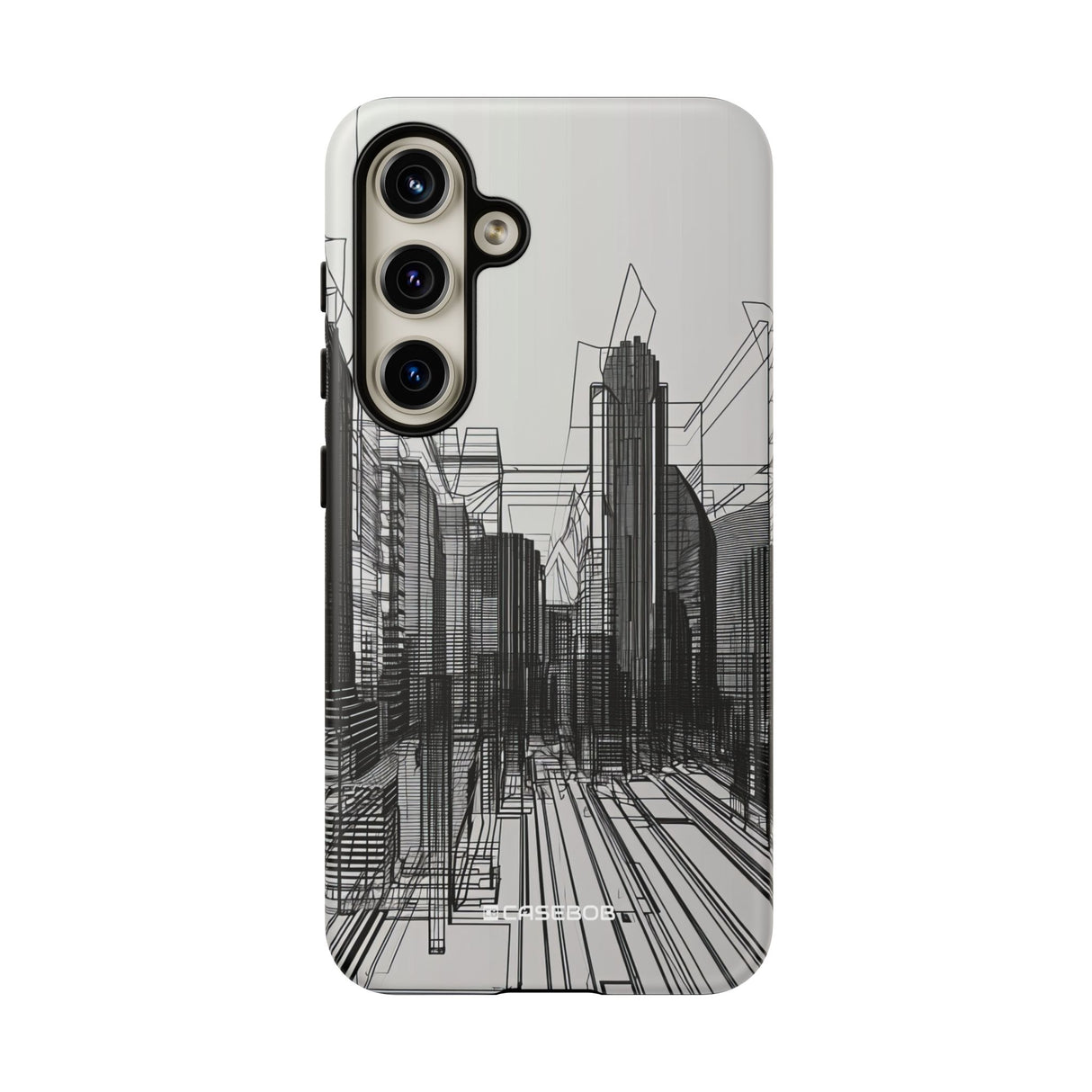 Urban Symphony: Monochromatic Lines - For Samsung S24