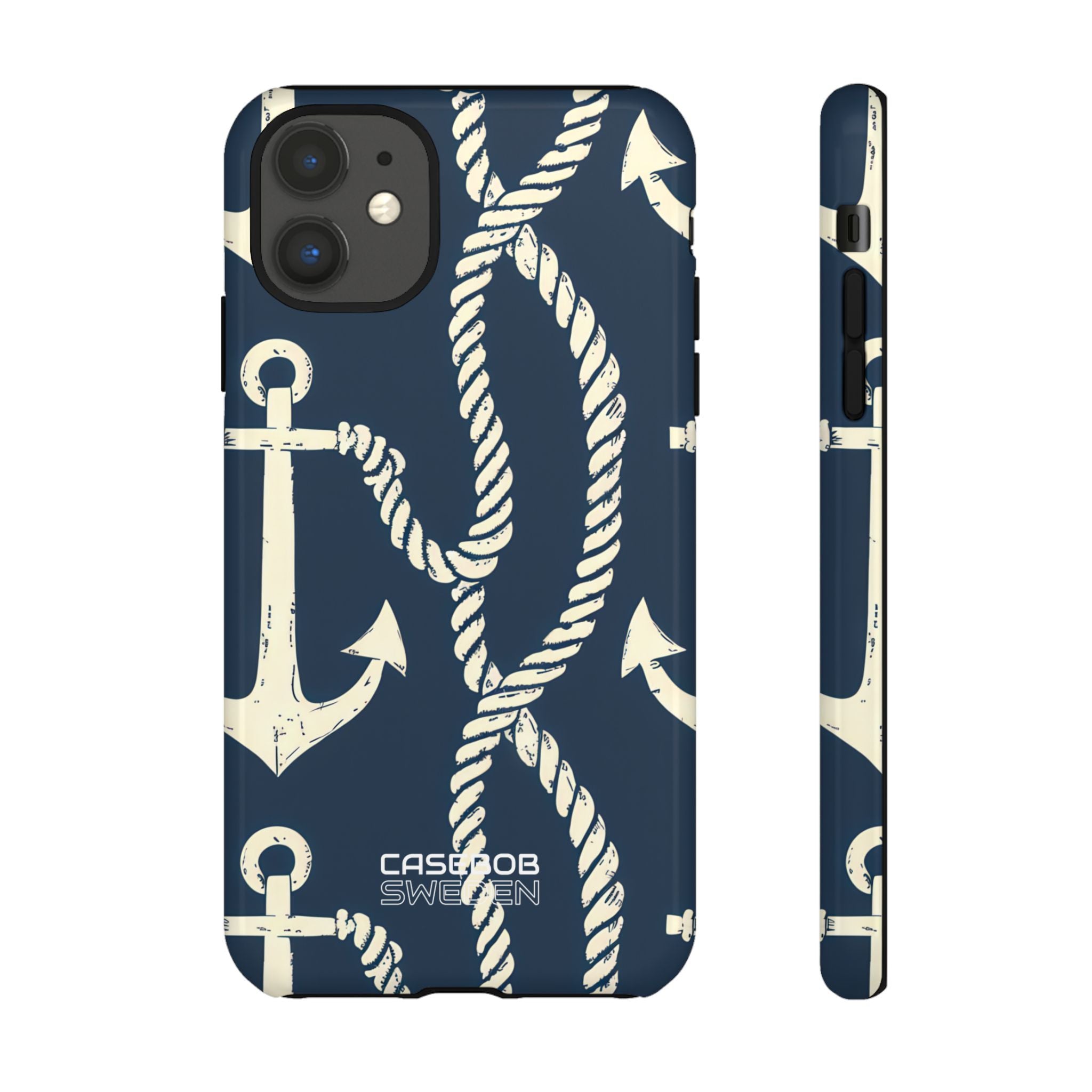 Nautical Anchors Rope iPhone 11 - Tough