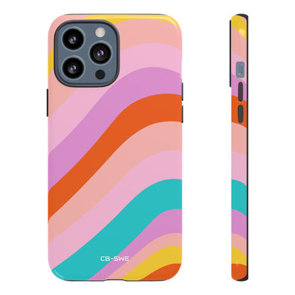 Fluid Color Waves - iPhone Case