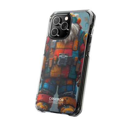 Whimsical Robot Wanderer iPhone 14 - Impact Clear+