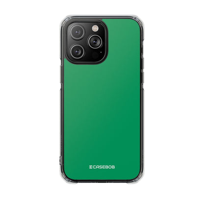 Shamrock Green - Clear Impact Case for iPhone