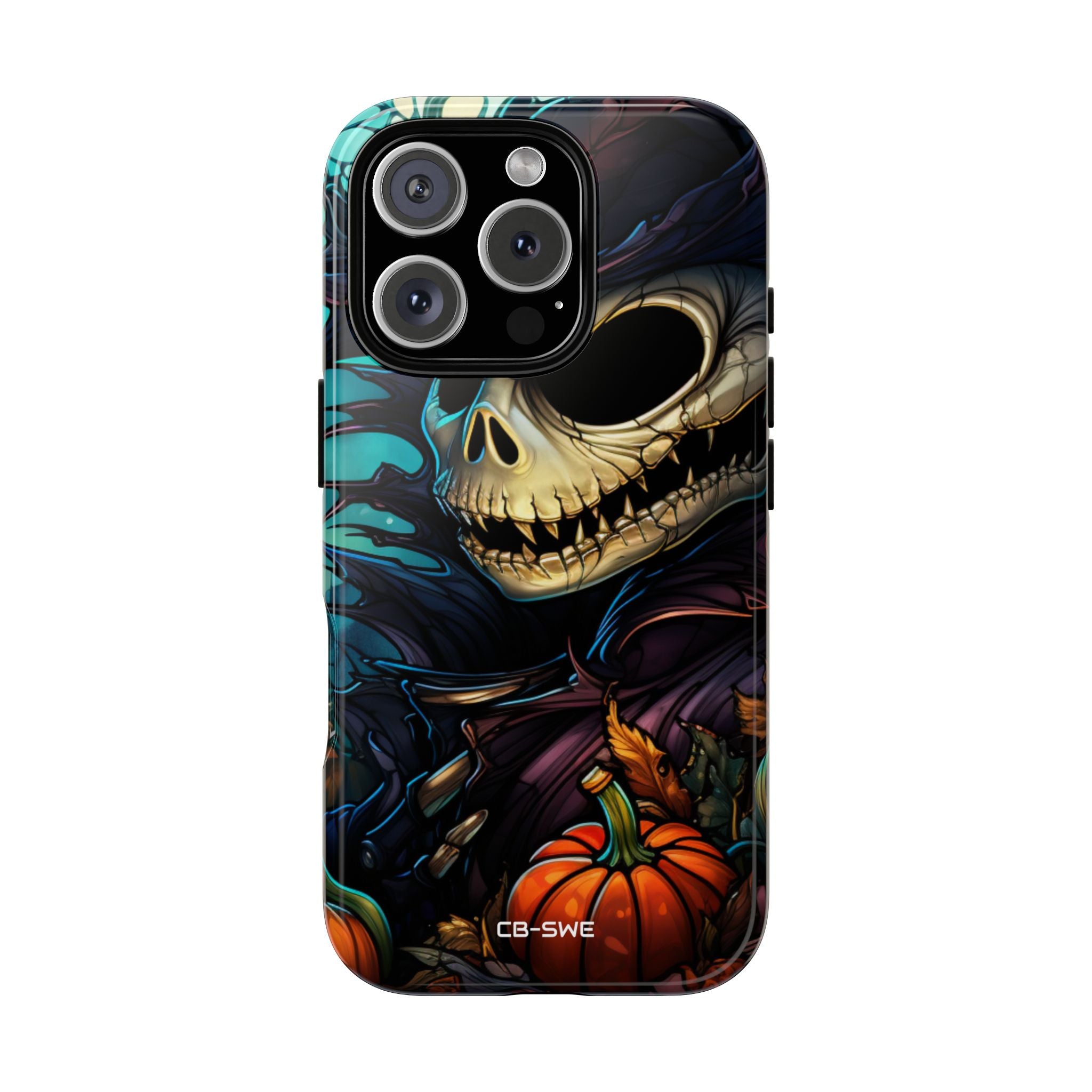 Skull Grins Brightly - iPhone Case