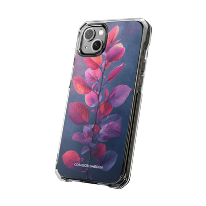 Pink Blue Nature - Clear Impact iPhone 14 Phone Case