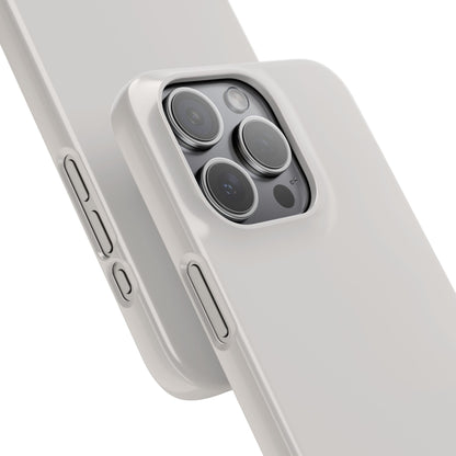 Platinum Grey iPhone 15 - Slank