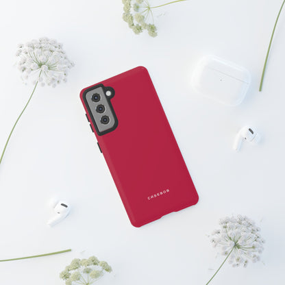 Bright Maroon - Protective Phone Case