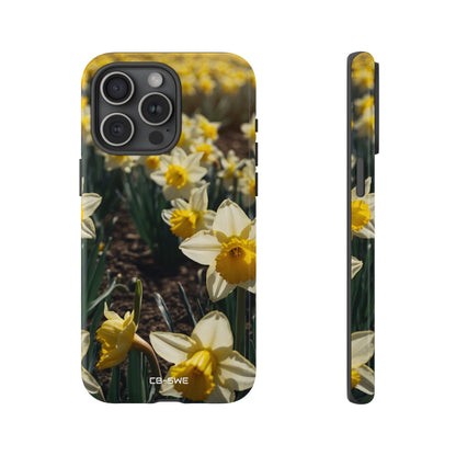 Golden Daffodils Bloom - iPhone Case