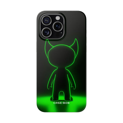 Neon Horned Glow iPhone 15 Pro Max Case - Soft