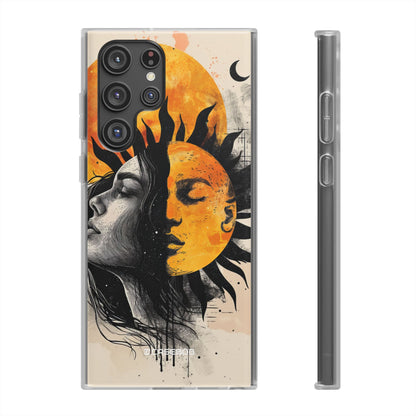 Sunlit Duality | Flexible Phone Case for Samsung Galaxy