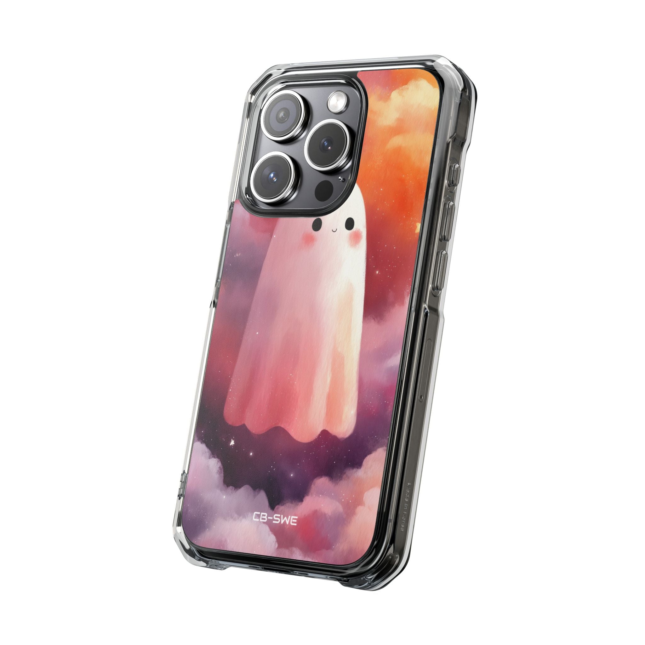 Friendly Ghost Glides iPhone Case - Impact