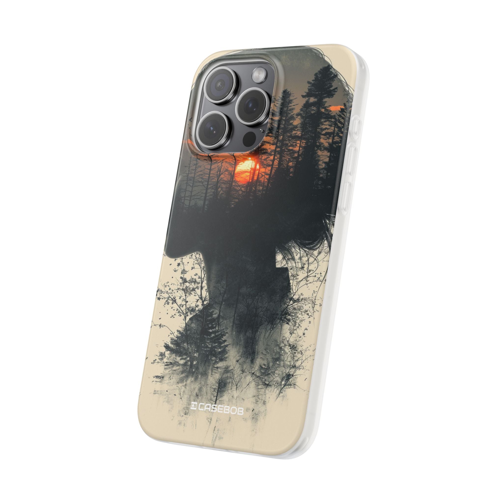 Tranquil Silhouette | Flexible Phone Case for iPhone