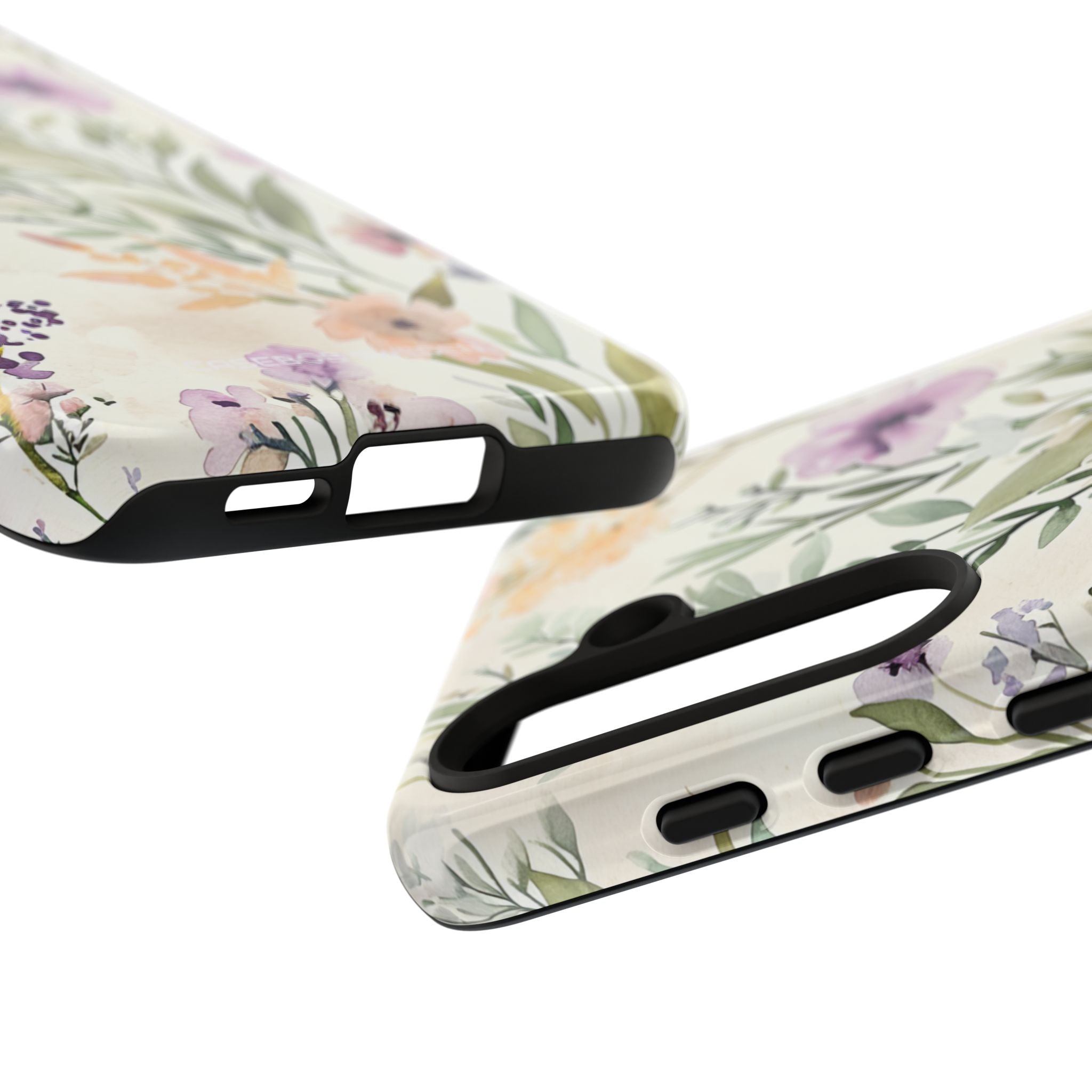 Soft Green Lavender Floral Pattern - Tough Samsung S24 Phone Case