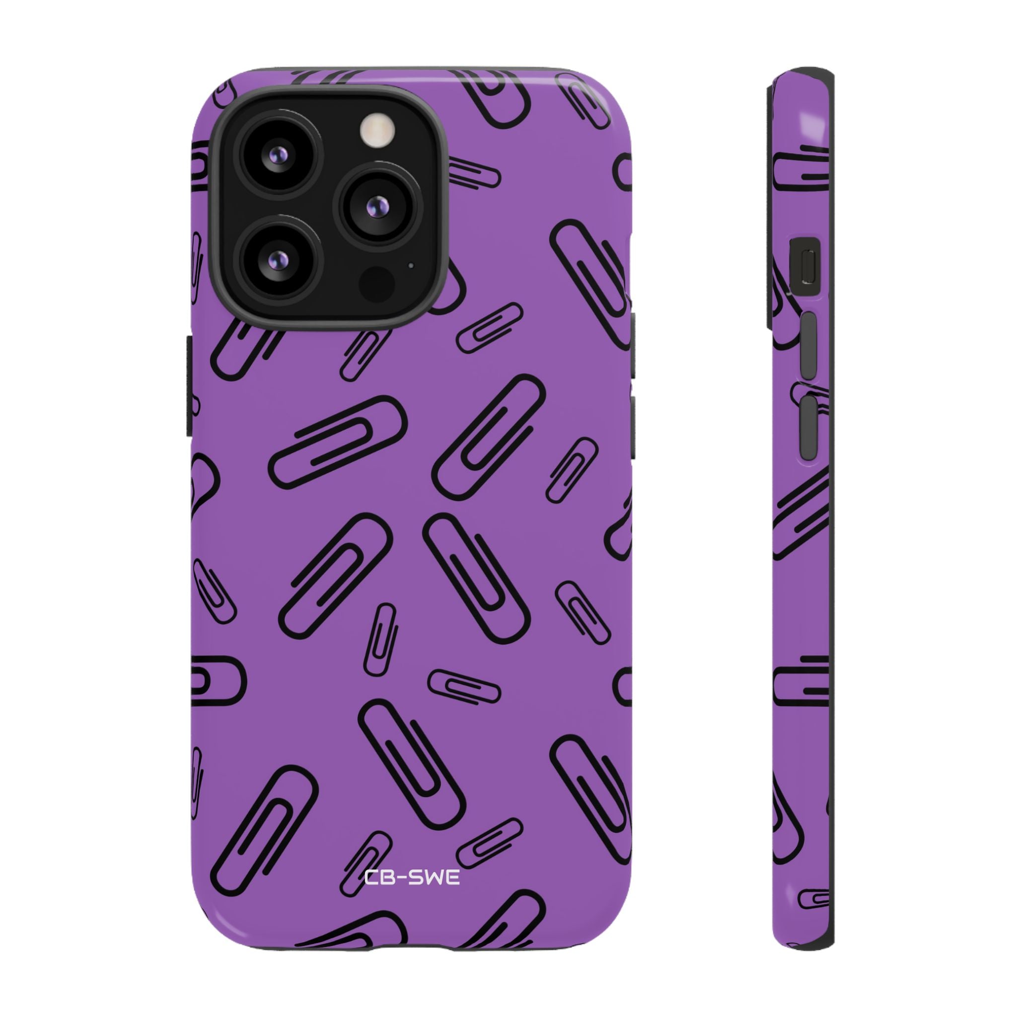 Paperclips Dance Playfully - iPhone Case