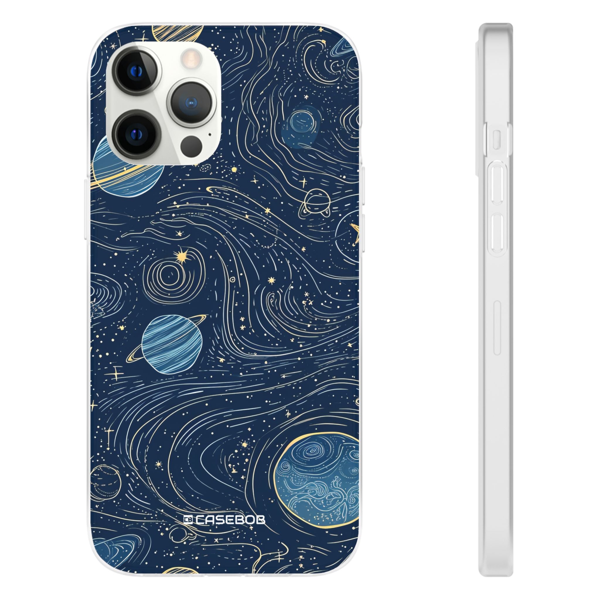 Cosmic Whimsy | Flexible Phone Case for iPhone