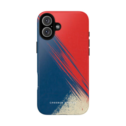 Vintage Brushstroke Harmony iPhone 16 - Tough Phone Case