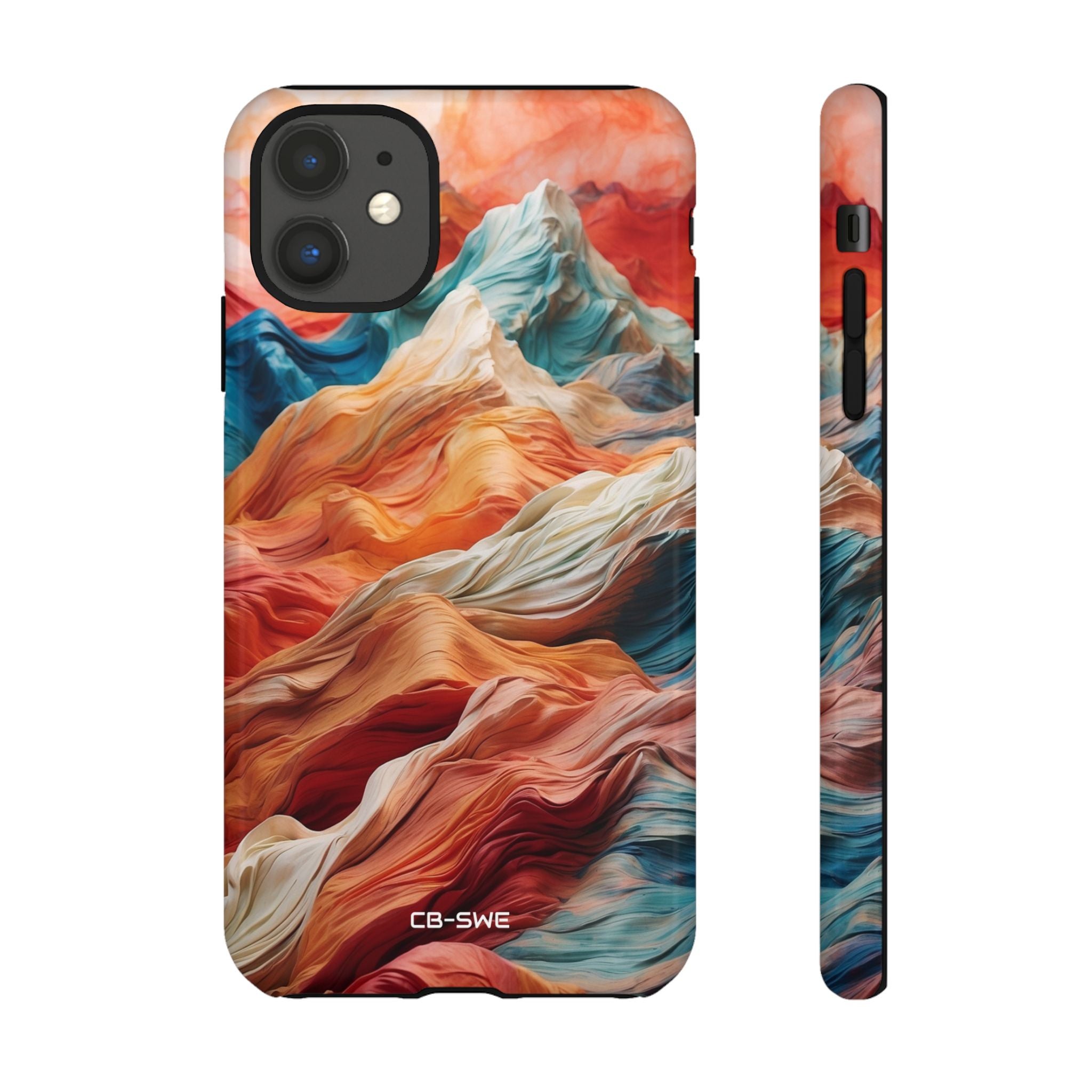 Mountain Waves Flow - iPhone Case