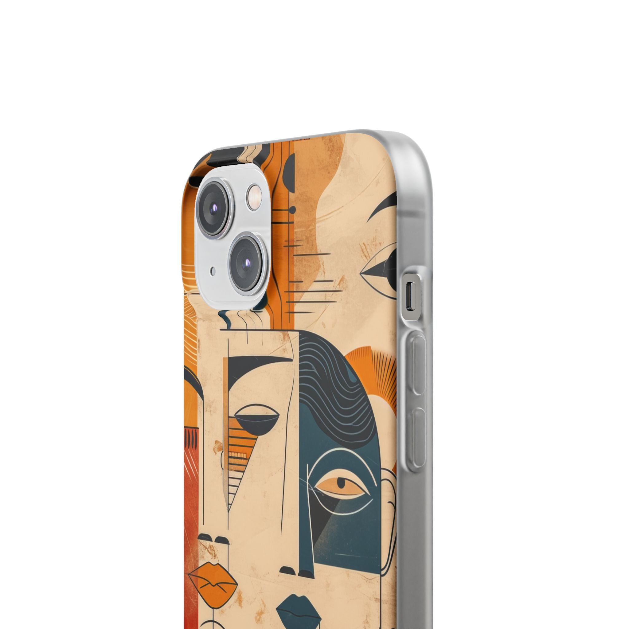 Cubist Introspection | Flexible Phone Case for iPhone