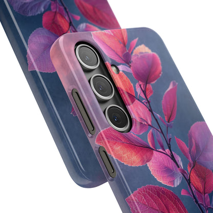 Pink Blue Nature - Slim Samsung S24 Phone Case