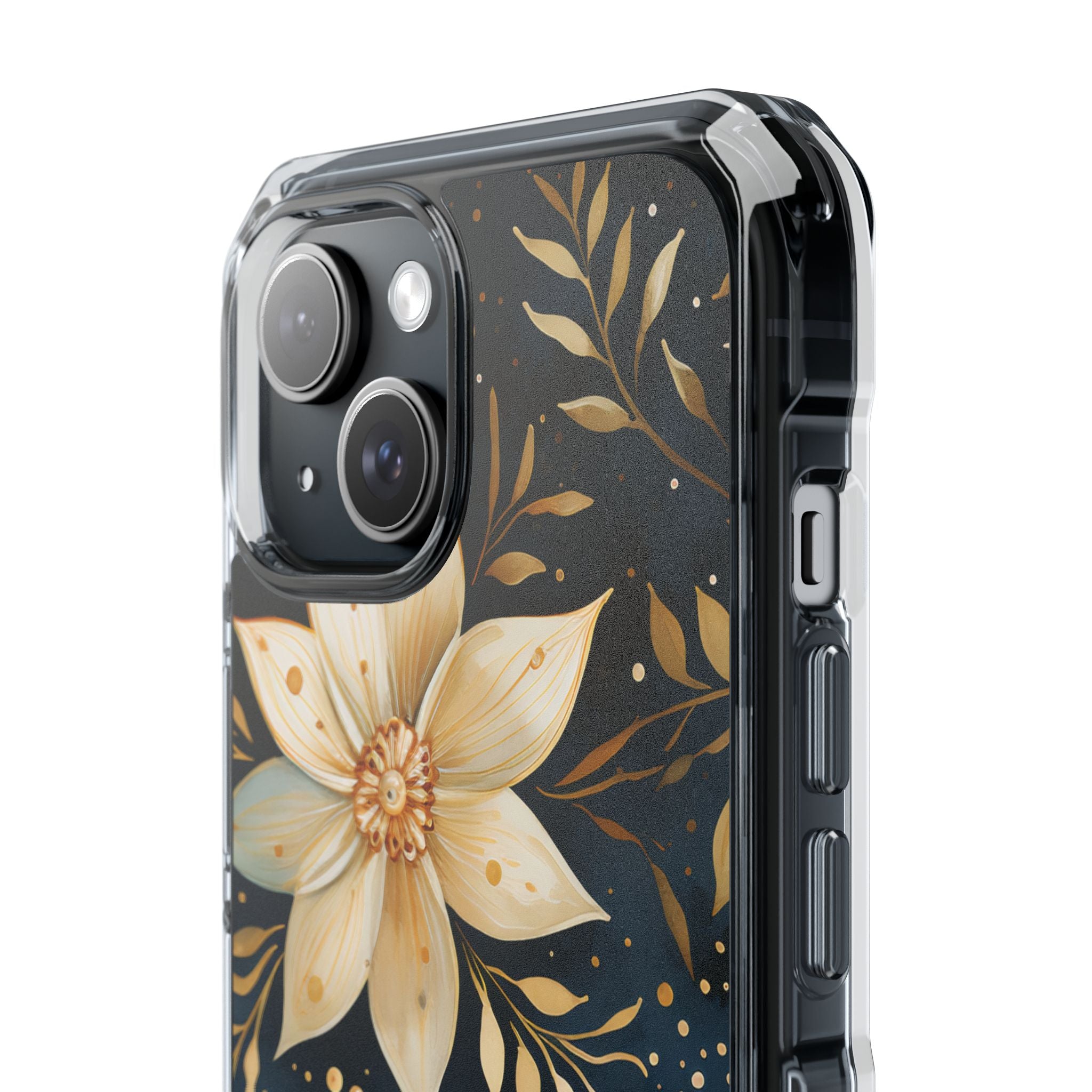Floral Elegance Flourishes iPhone Case - Impact