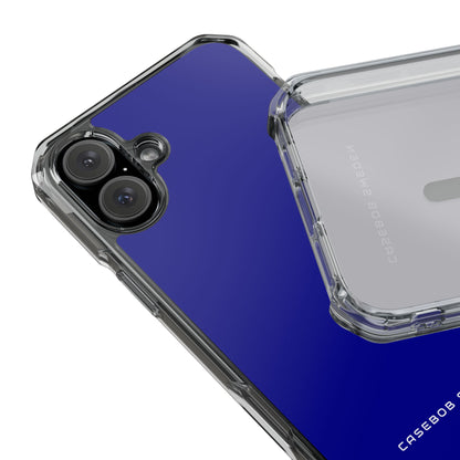 Dark Blue iPhone 16 - Clear Impact Phone Case