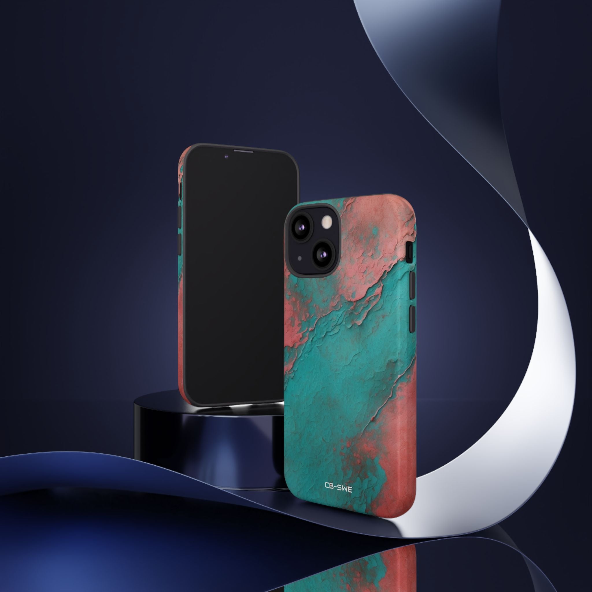 Turbulent Coral Flow - iPhone Case