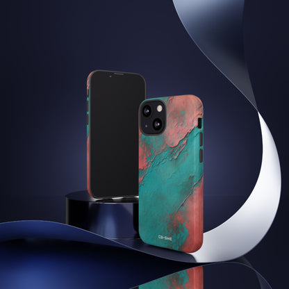 Turbulent Coral Flow - iPhone Case