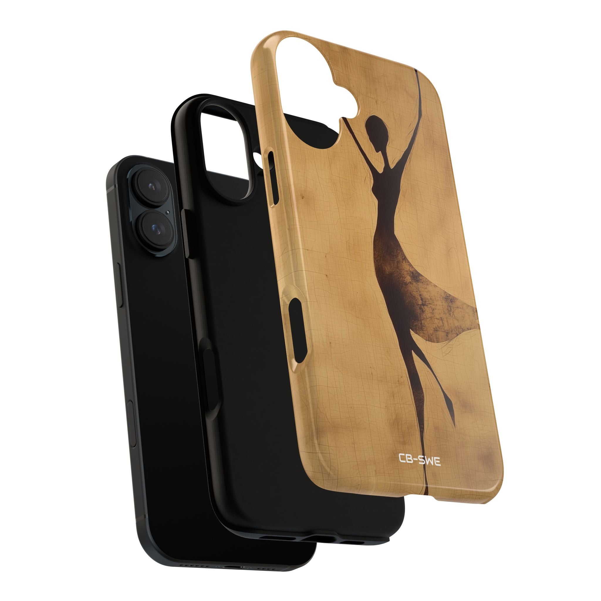 Dancer Shapes Light - iPhone Case