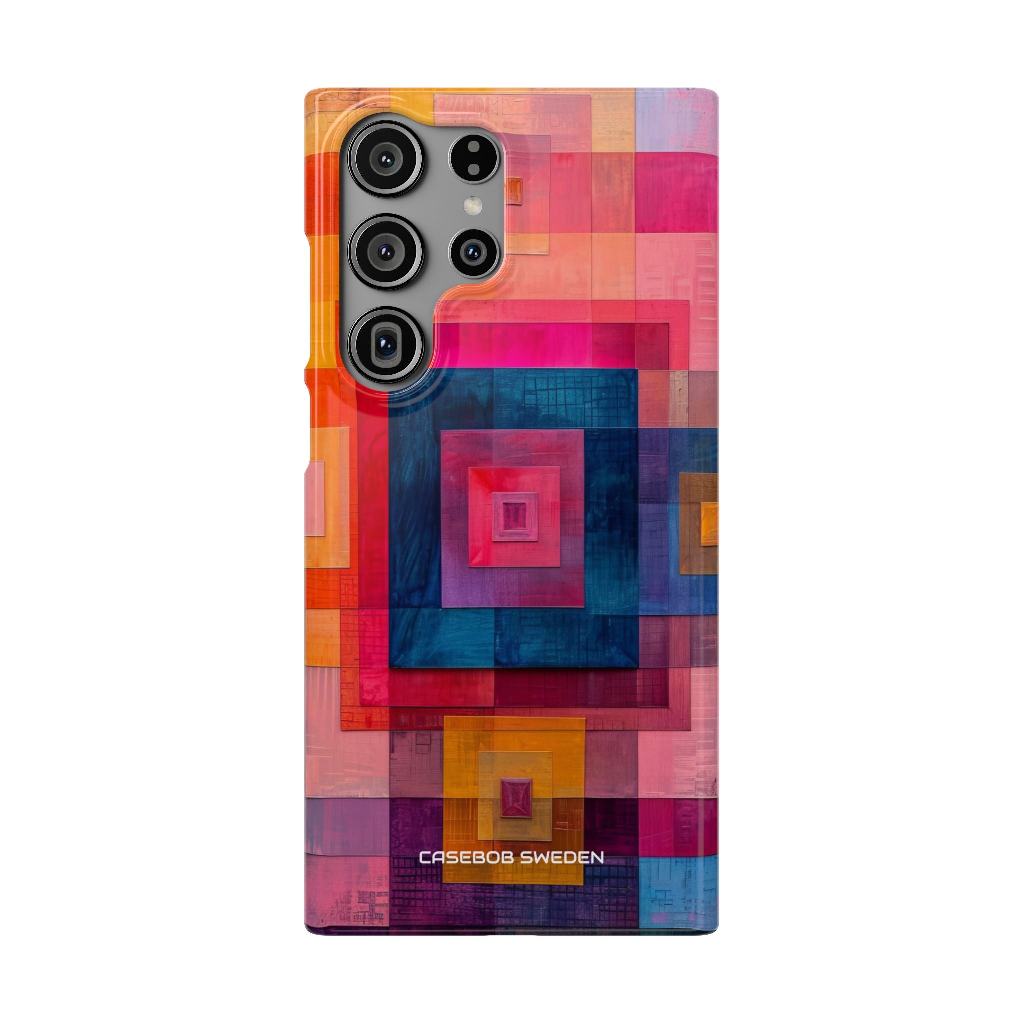 Vibrant Geometry - Slim Samsung S23 Phone Case