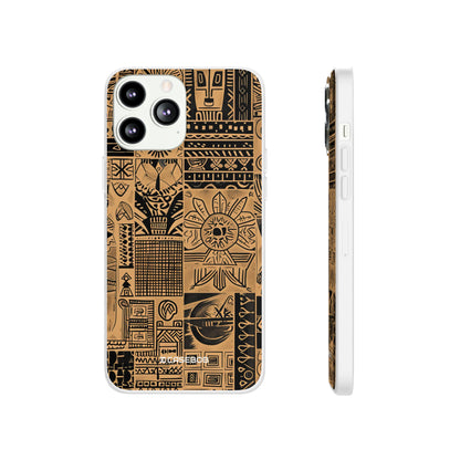 Ancient Ethnic Tapestry | Flexible Phone Case for iPhone