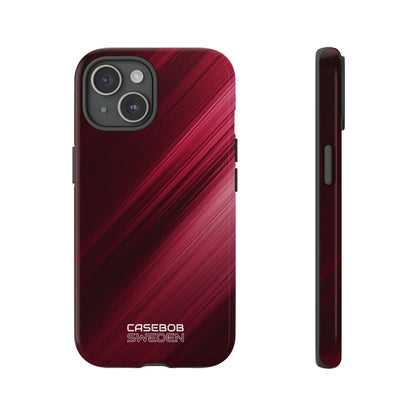 Crimson Drift Motion iPhone 15 - Tough