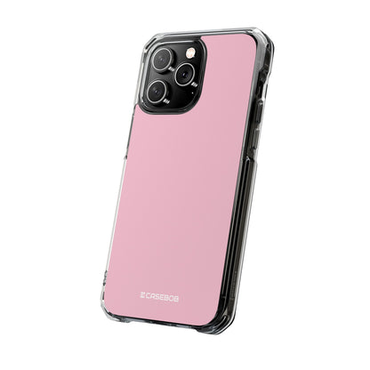 Orchid Pink - Clear Impact Case for iPhone