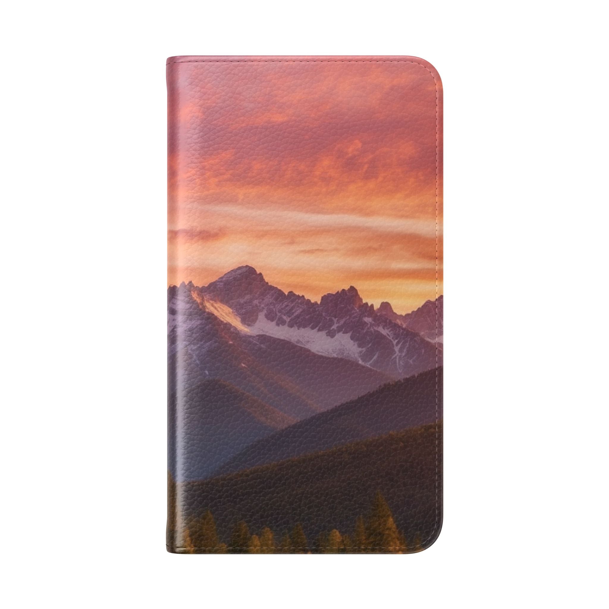 Mountain Bloom Twilight - Samsung S23 Case - Wallet