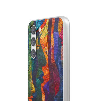 Interwoven Vibrance | Flexible Phone Case for Samsung Galaxy