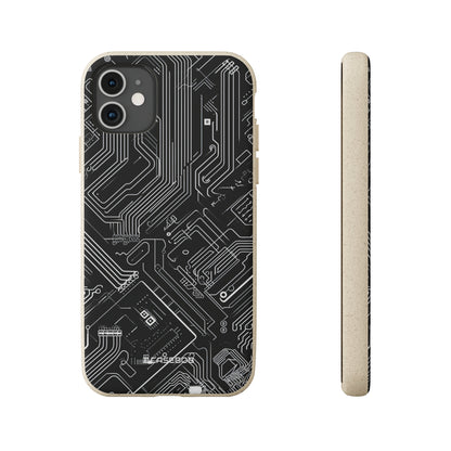 Cyber Circuitry Art | Biodegradable Phone Case