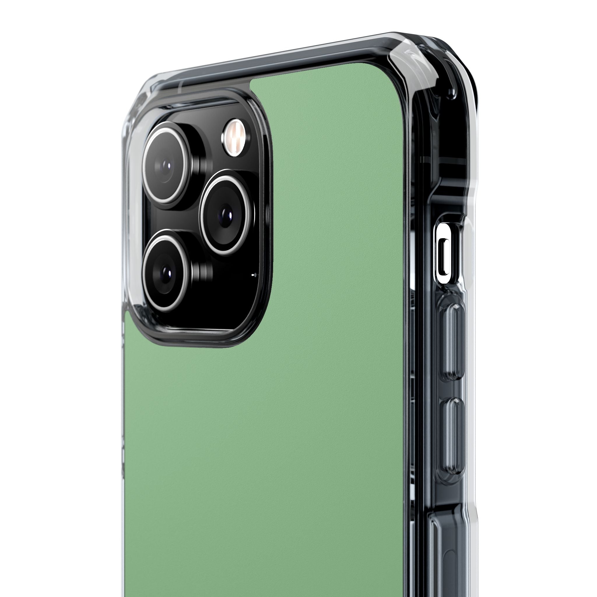 Dark Sea Green - Clear Impact Case for iPhone