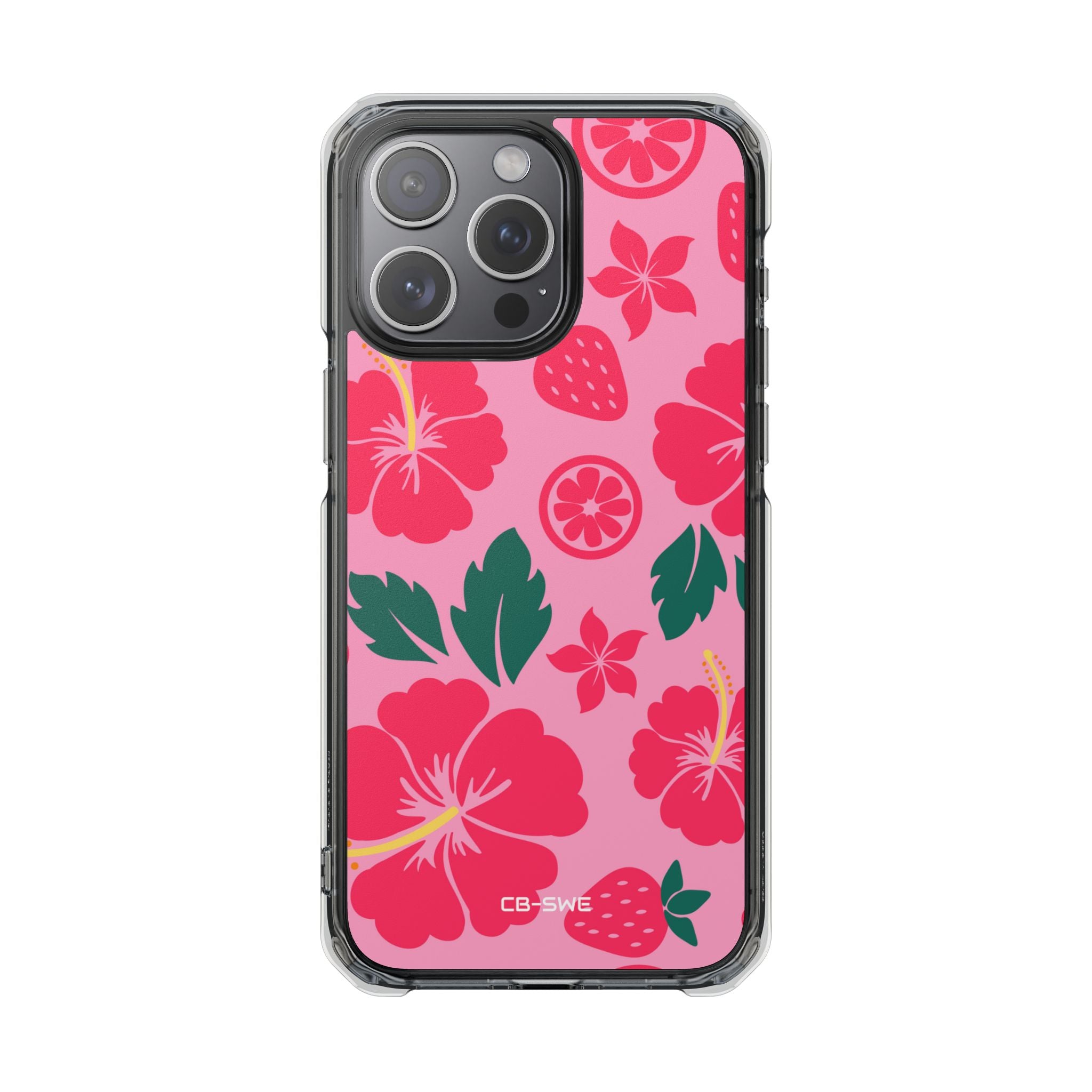 Tropical Hibiscus Harmony iPhone Case - Impact