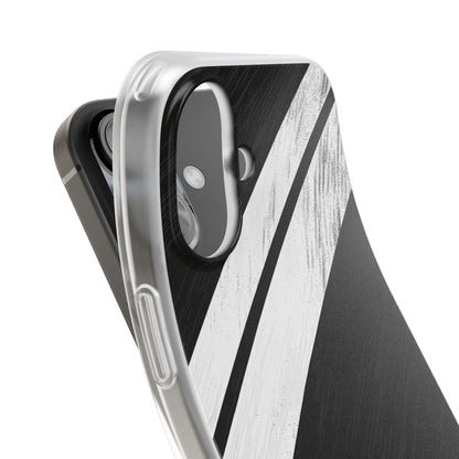 Distressed Stripe Motion iPhone 16 Case - Soft