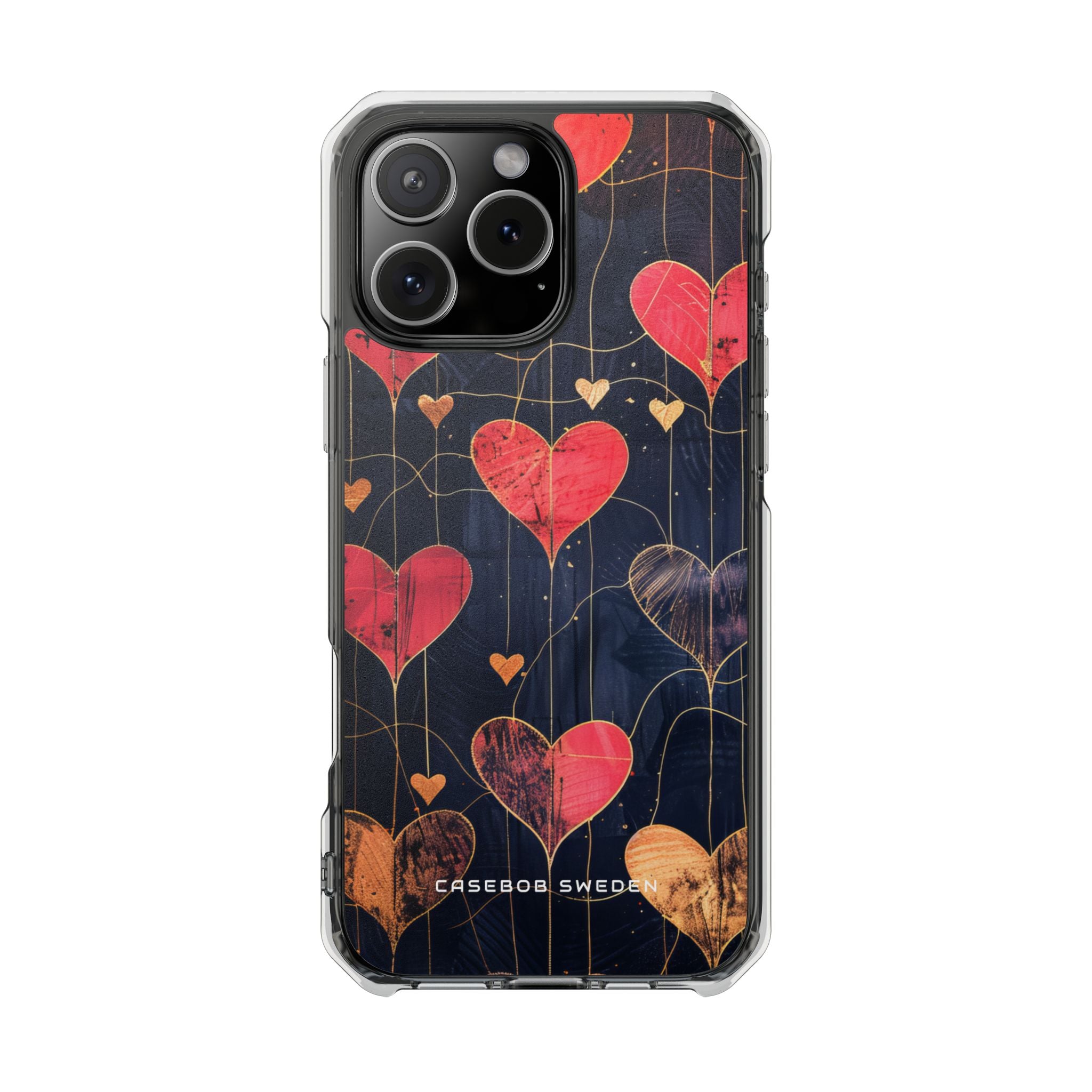 Gradient Heartflow Harmony iPhone 16 - Clear Impact Phone Case