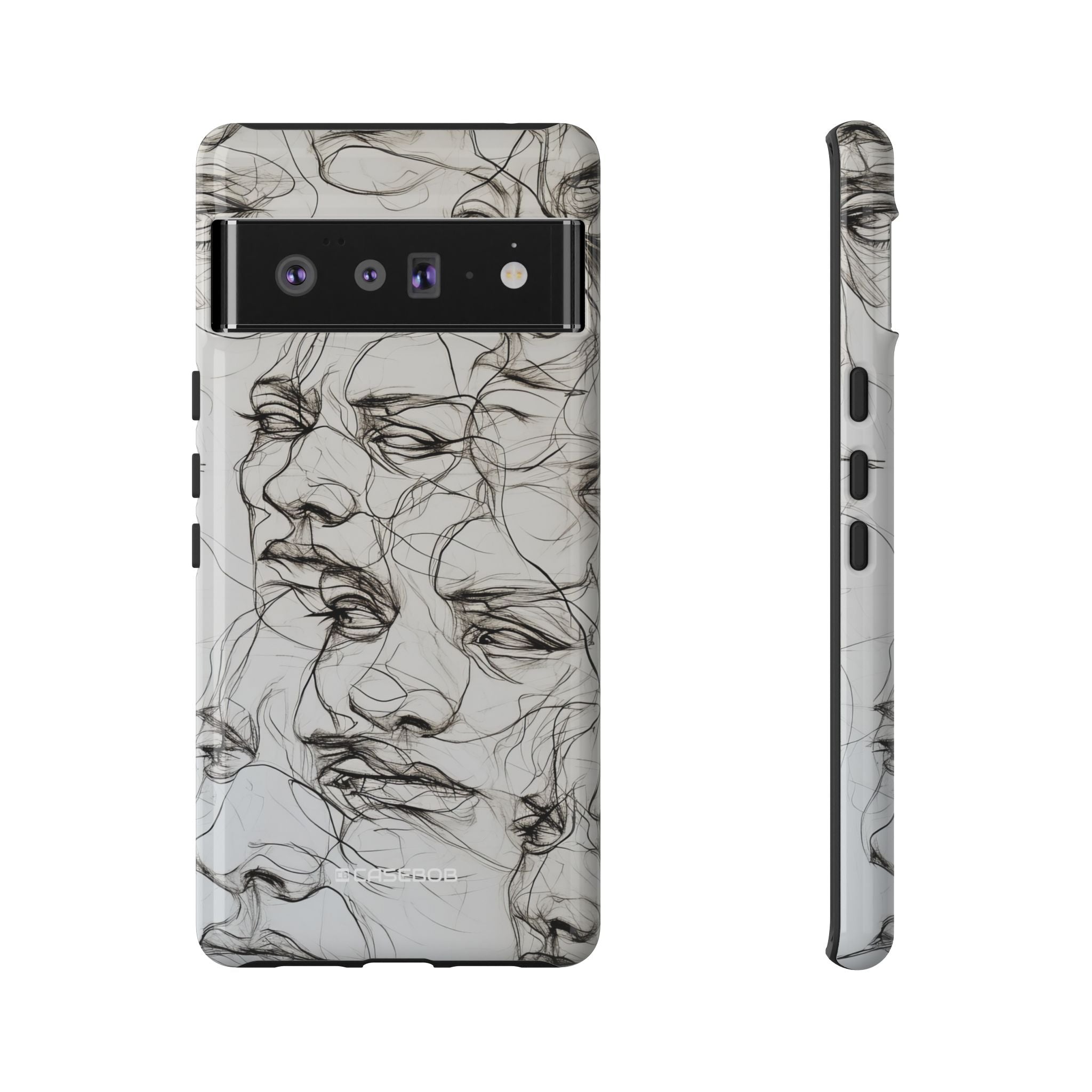 Ethereal Faces - Phone Case for Google Pixel