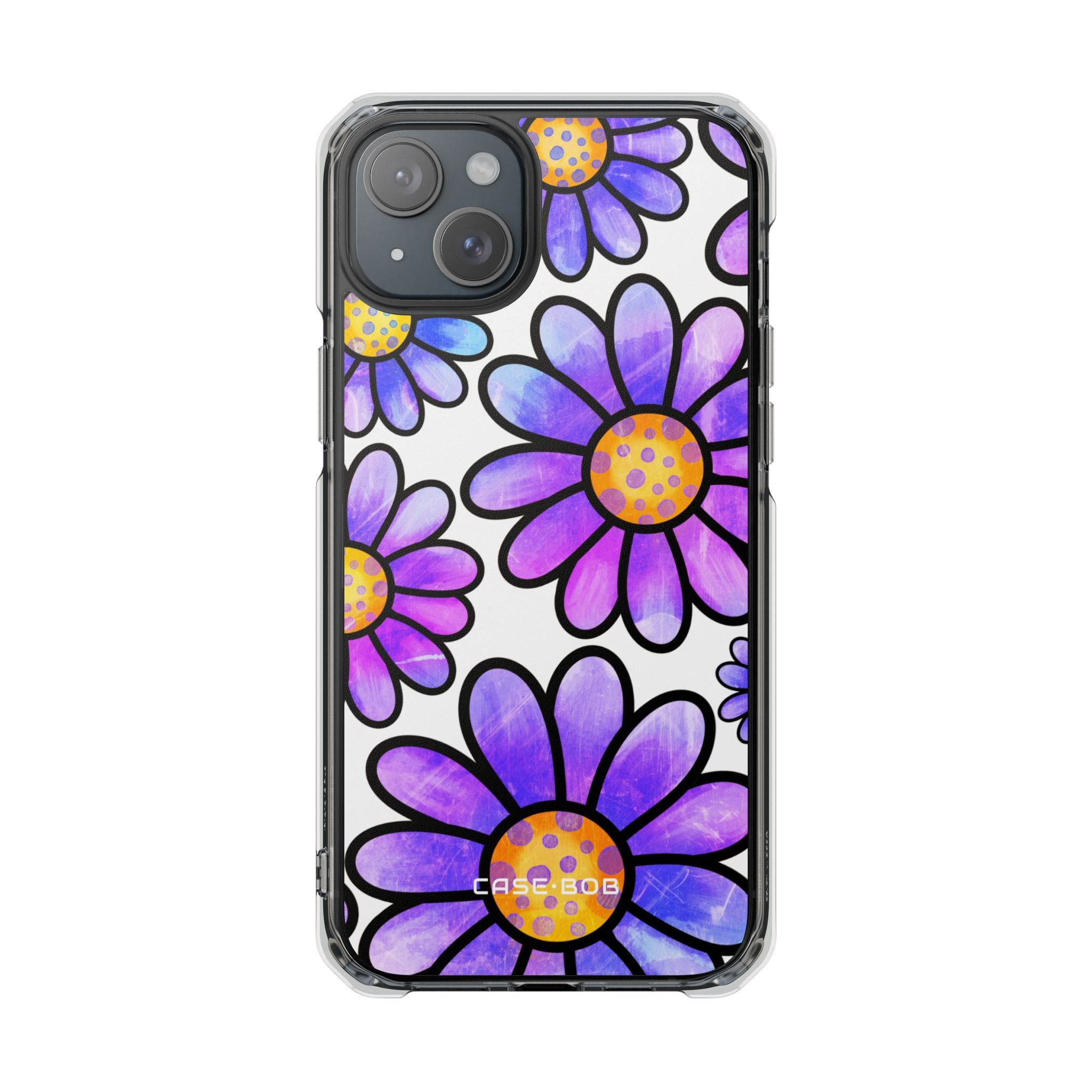 Polka Dot Blooms iPhone 15 Plus Case - Impact