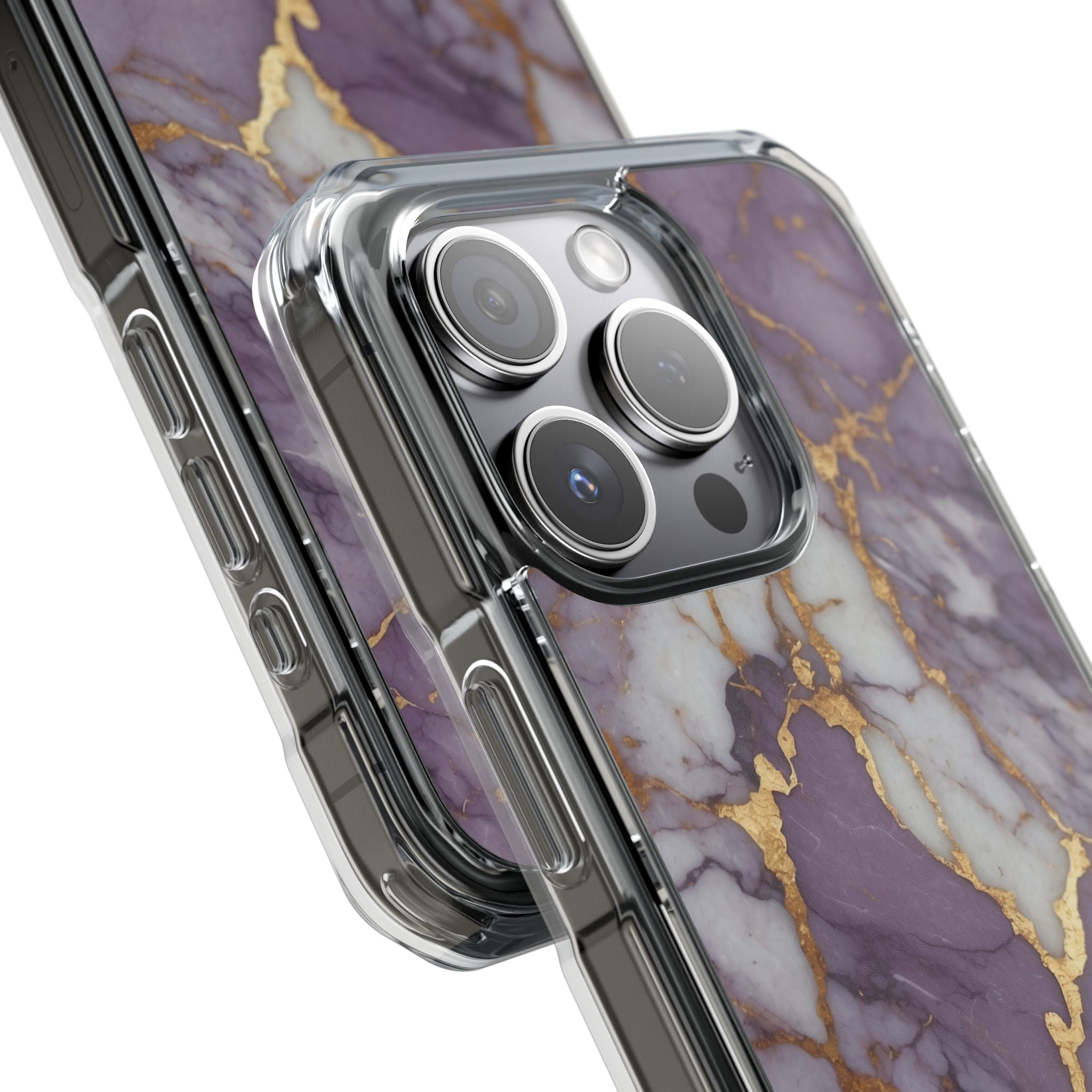 Lavender Veins Flow iPhone Case - Impact