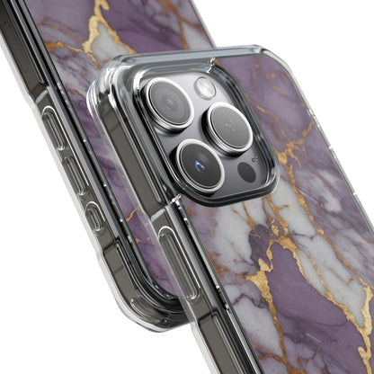 Lavender Veins Flow iPhone Case - Impact