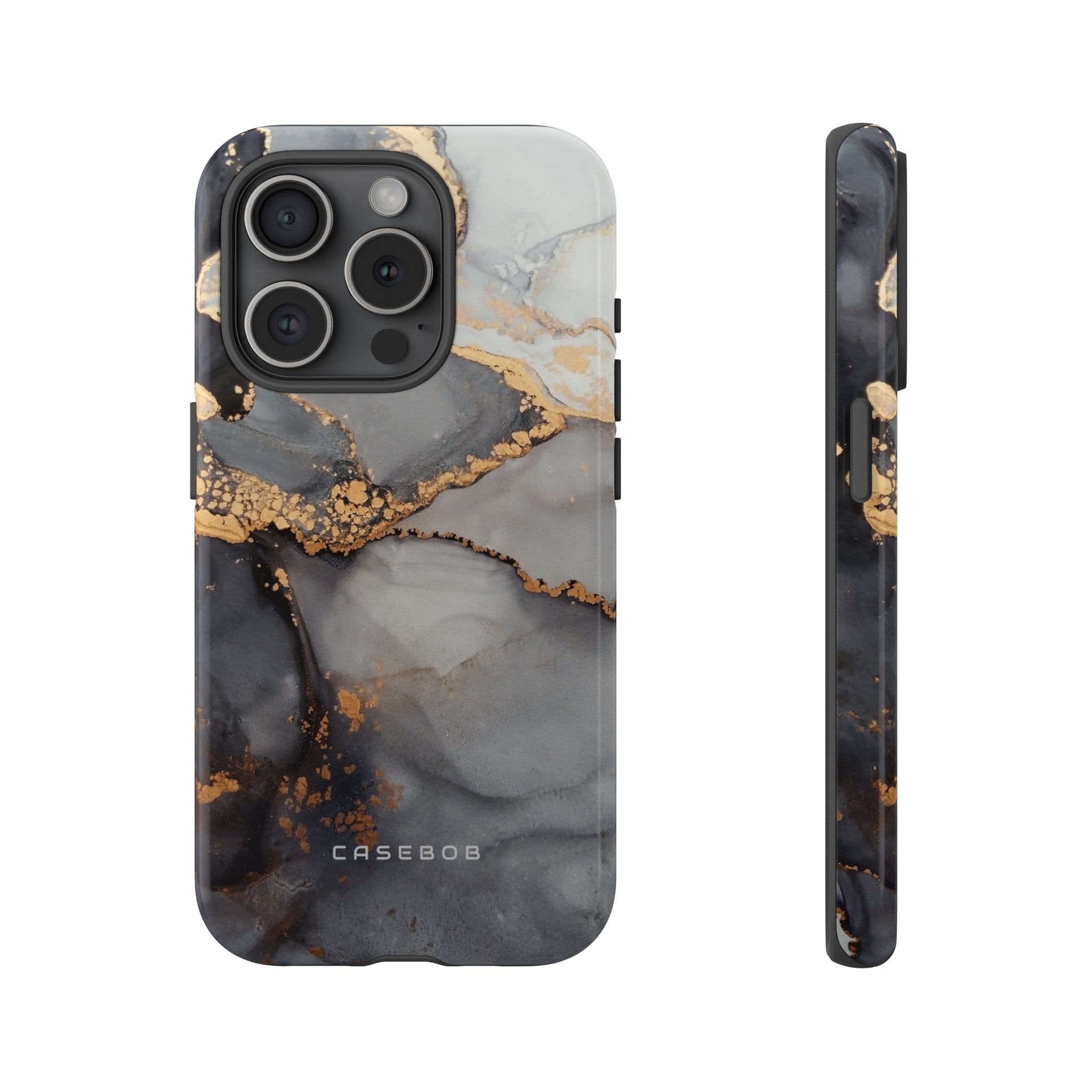 Grey Marble - Protective Phone Case