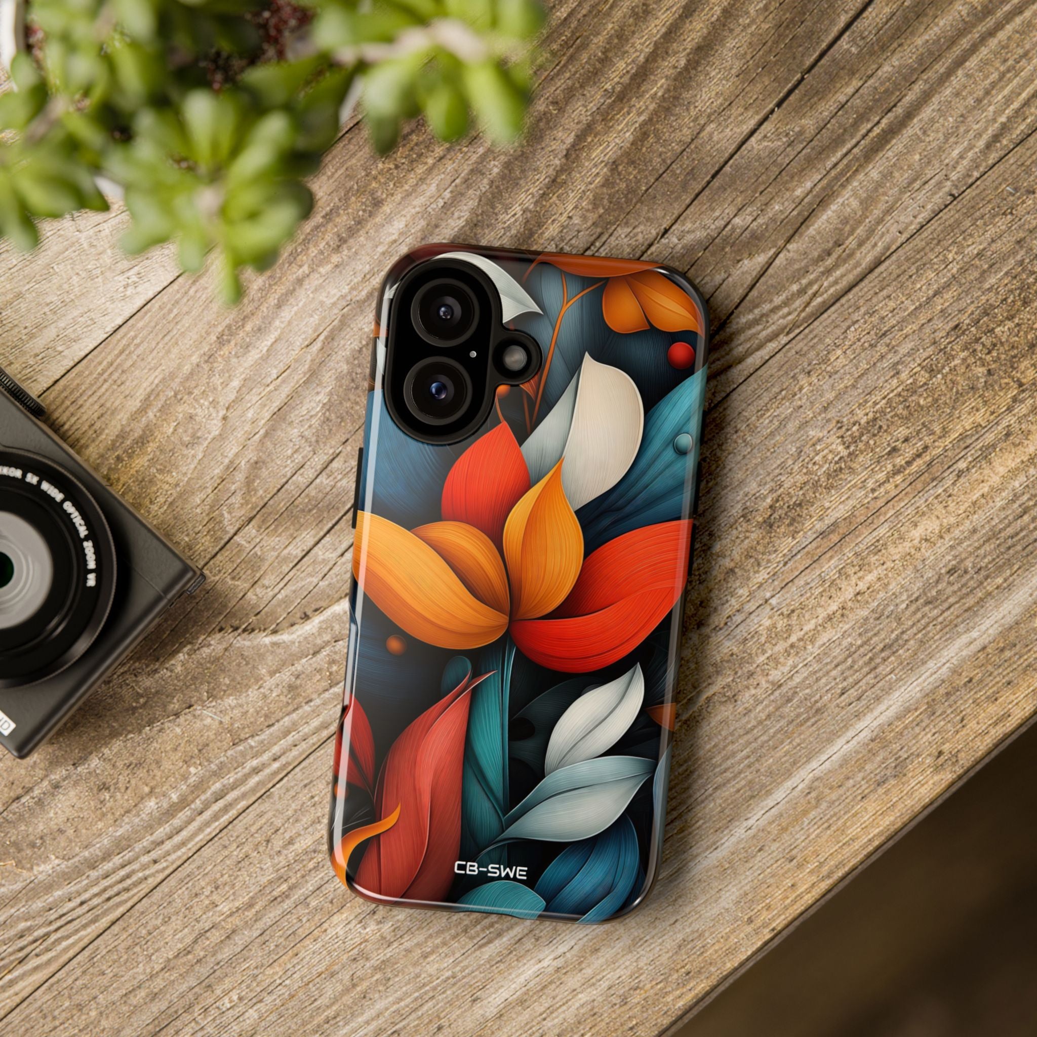 Vibrant Floral Harmony - iPhone Case