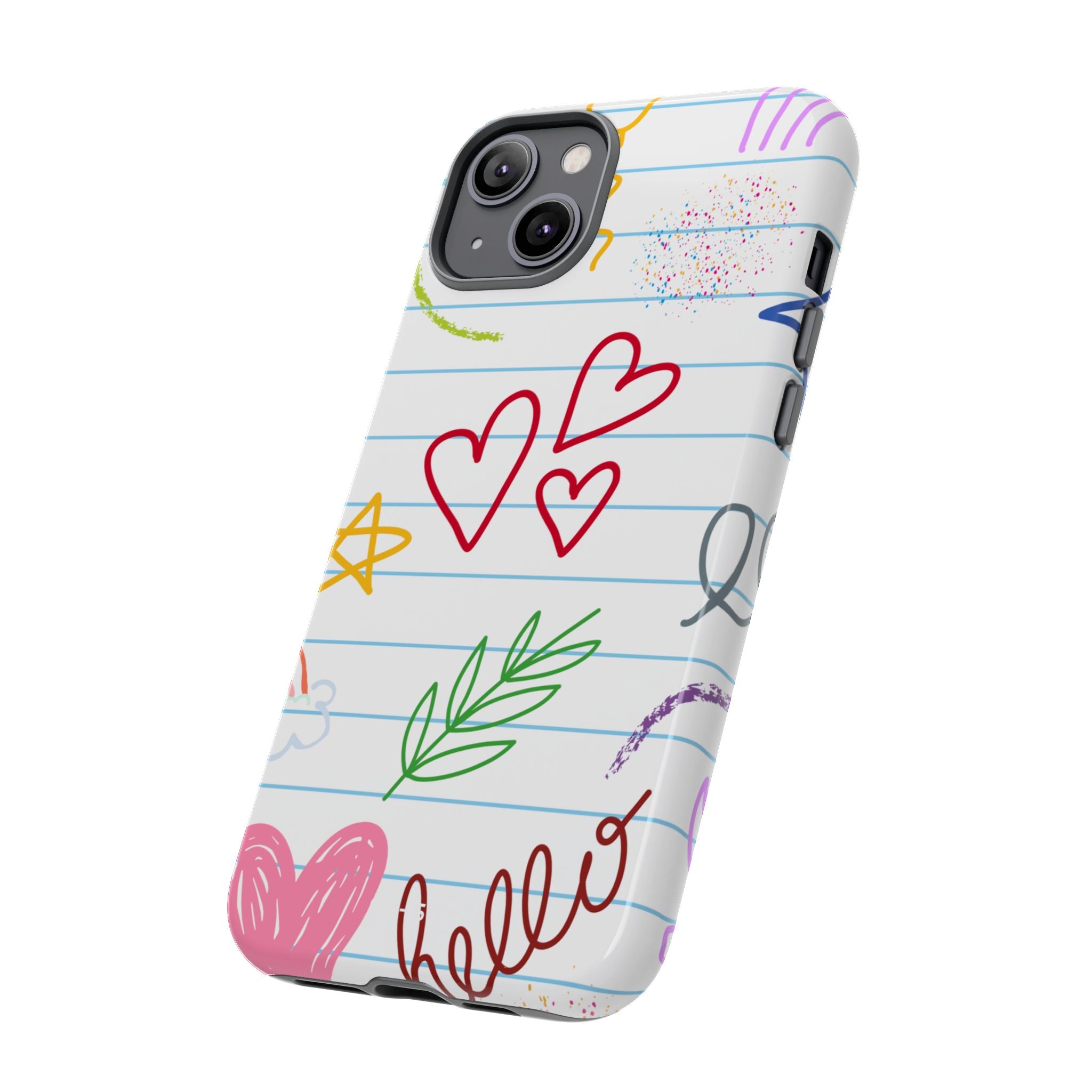 Hearts Dance Happily - iPhone Case