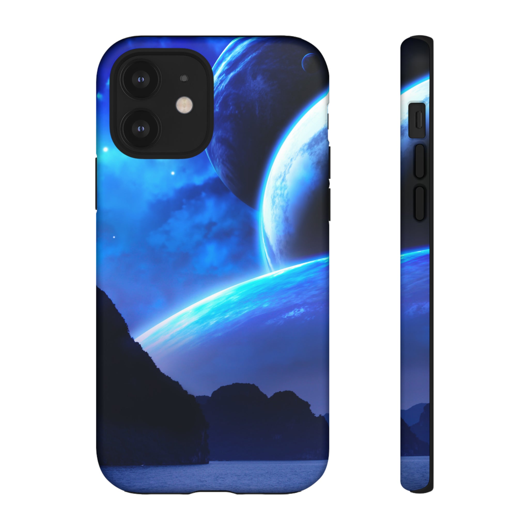 Fantasy Planet Nebula - Protective Phone Case