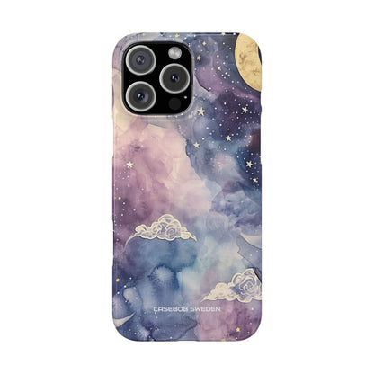 Dreamy Celestial Night - Slim iPhone 16 Phone Case